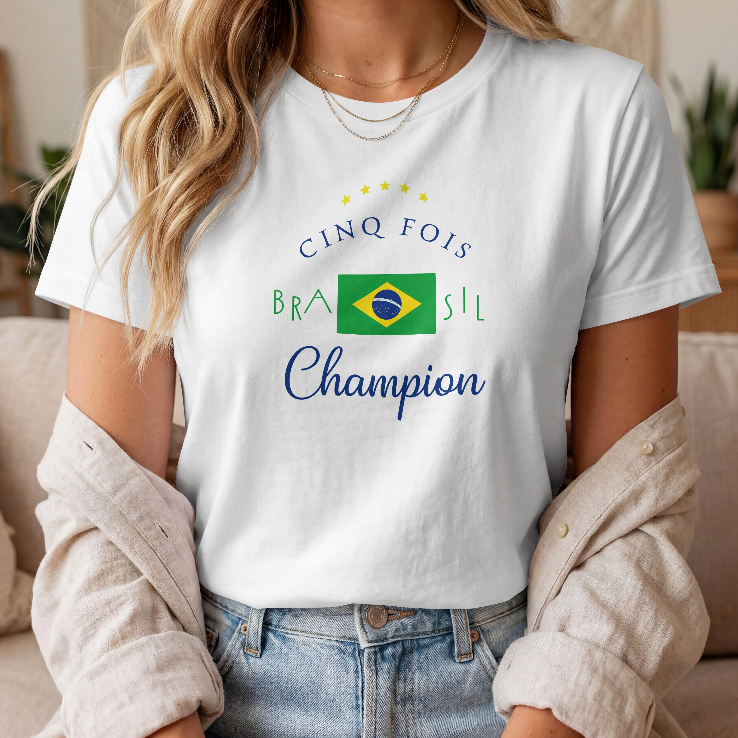 T-Shirt 5 fois Champion