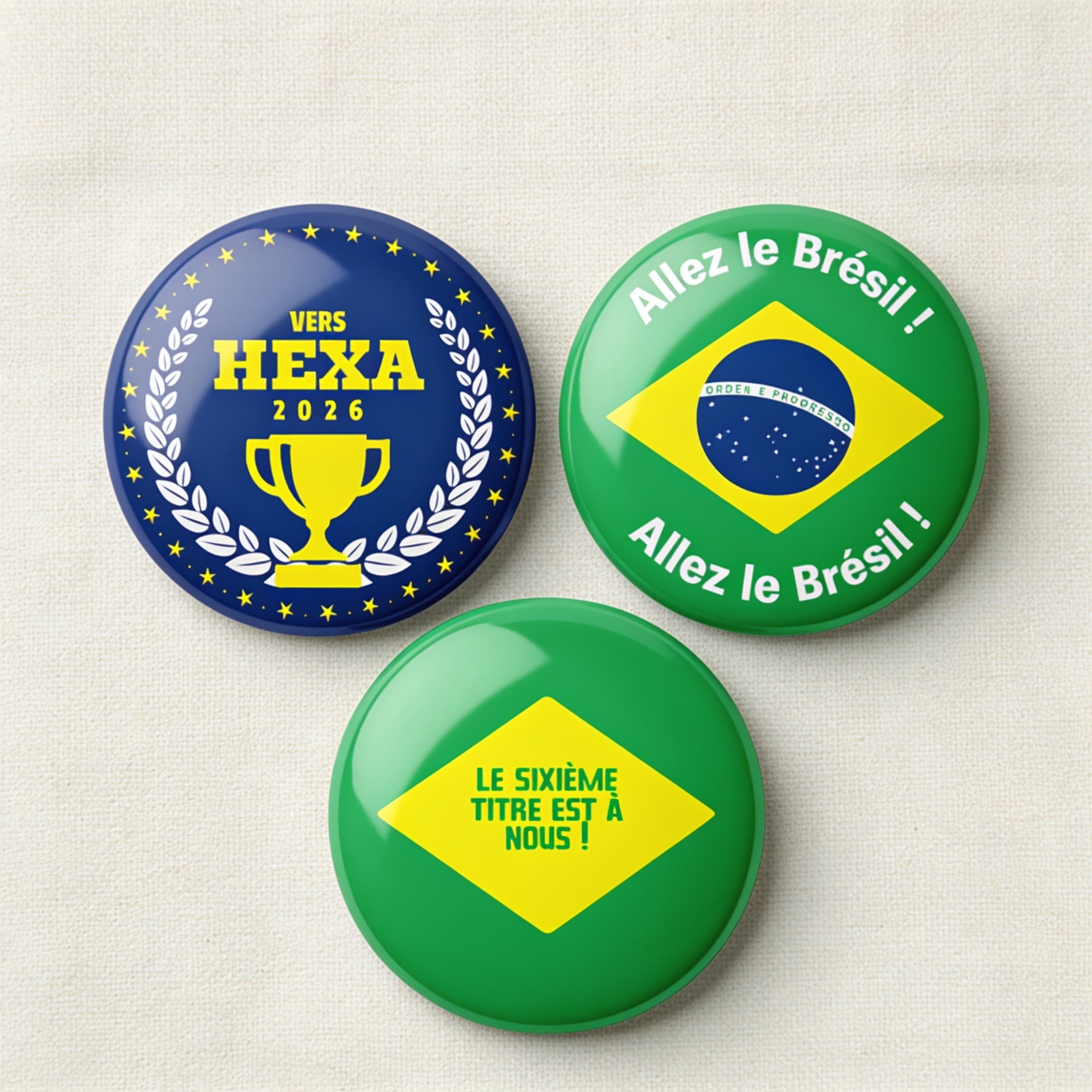 Pins  Allez le Brésil